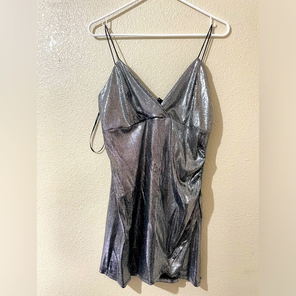Silver Party Dress